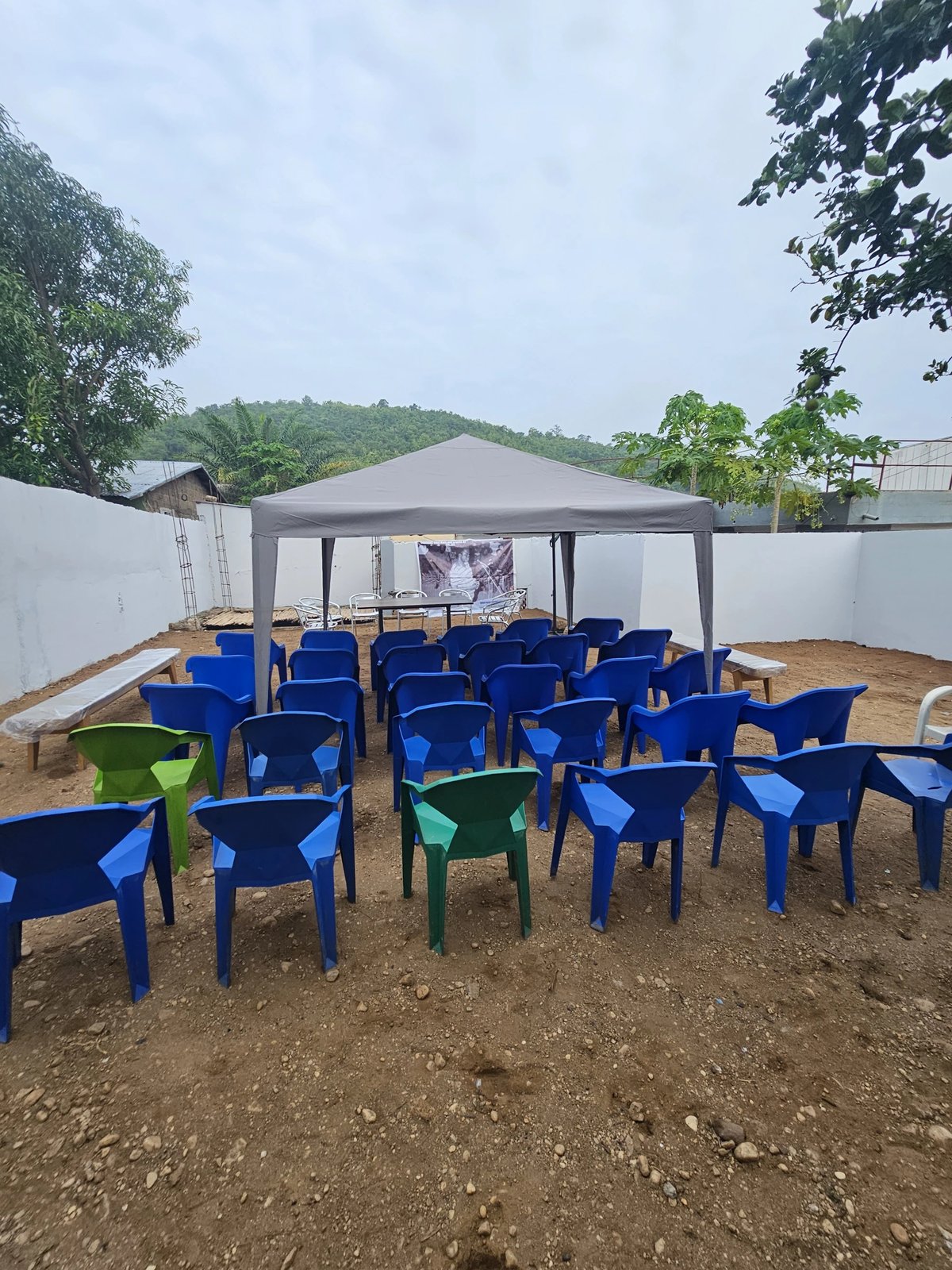 Cour prête pour l'AG